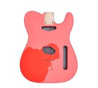 corpo chitarra Il Corpo Della Chitarra Elettrica Di Legno Di Ontano È Finito Per Tl. Kit Per Chitarra Parti Di Costruzione kit chitarra fai da te