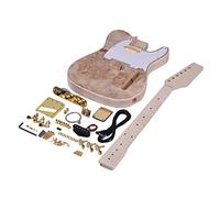 corpo chitarra Incompiuto Fai Da Te Kit Per Chitarra Elettrica 6 Stringa Basswood Body Burl Surface Guitar Regalo kit chitarra fai da te