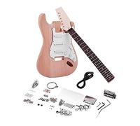 corpo chitarra Kit Chitarra Elettrica Fai Da Te Non Finito Parti Di Ricambio In Legno Di Mogano Per Chitarra ST kit chitarra fai da te