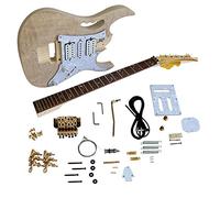 corpo chitarra Kit Per Chitarra Elettrica Set Basswood Body Rosewood Fingerboard Durable Neck Neck Accessori Per Chitarra kit chitarra fai da te (Color : 01)