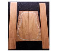 corpo chitarra Machogany Guitar Back Pannello Laterale Pannello Laterale In Legno Massello Impiallacciato Per Chitarra kit chitarra fai da te (Color : 6)