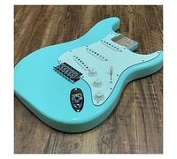 corpo chitarra Manuale Semi-rifinito Per Chitarra Per Chitarra Elettrica Fai Da Te Accessori Per Chitarra Ricambio Per Chitarra kit chitarra fai da te (Color : Surf green)