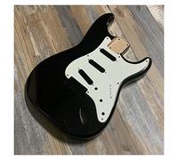 corpo chitarra Manuale Semi-rifinito Per Chitarra Per Chitarra Elettrica Fai Da Te Accessori Per Chitarra Ricambio Per Chitarra kit chitarra fai da te (Color : Black)