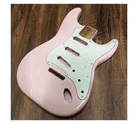 corpo chitarra Manuale Semi-rifinito Per Chitarra Per Chitarra Elettrica Fai Da Te Accessori Per Chitarra Ricambio Per Chitarra kit chitarra fai da te (Color : Shell powder)