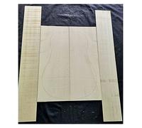 corpo chitarra Maple Back Side Impiallacciatura Maple Infinished Guitar Making Materiale Accessori Legno kit chitarra fai da te (Color : 4)