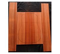 corpo chitarra Materiale Di Lana Impiallacciato Sul Retro Della Chitarra In Legno Di Sandalo Rosso E Mogano Completo Materiale Per La Fabbricazione Di Chitarra Singola kit chitarra fai da te (Color :