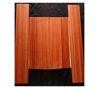 corpo chitarra Materiale Di Lana Impiallacciato Sul Retro Della Chitarra In Legno Di Sandalo Rosso E Mogano Completo Materiale Per La Fabbricazione Di Chitarra Singola kit chitarra fai da te ( Color :