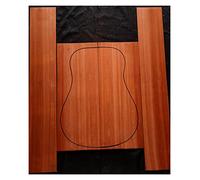 corpo chitarra Materiale Di Lana Impiallacciato Sul Retro Della Chitarra In Legno Di Sandalo Rosso E Mogano Completo Materiale Per La Fabbricazione Di Chitarra Singola kit chitarra fai da te ( Color :