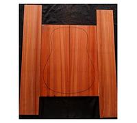 corpo chitarra Materiale Di Lana Impiallacciato Sul Retro Della Chitarra In Legno Di Sandalo Rosso E Mogano Completo Materiale Per La Fabbricazione Di Chitarra Singola kit chitarra fai da te ( Color :