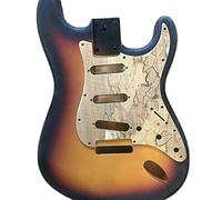 corpo chitarra Pannello Di Ontano Elettrico Per Chitarra Elettrica Con Manuale Semi-finito In Legno PickGuard Fai Da Te Accessori kit chitarra fai da te (Color : 01)