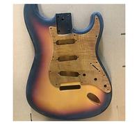 corpo chitarra Pannello Di Ontano Elettrico Per Chitarra Elettrica Con Manuale Semi-finito In Legno PickGuard Fai Da Te Accessori kit chitarra fai da te (Color : 03)