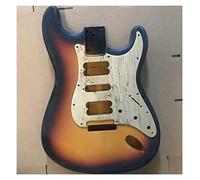 corpo chitarra Pannello Di Ontano Elettrico Per Chitarra Elettrica Con Manuale Semi-finito In Legno PickGuard Fai Da Te Accessori kit chitarra fai da te (Color : 02)