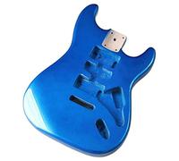 corpo chitarra Per San Body Electric Guitar Body Blue Poplar Wood Guitar Accessories Guitar Barrel 5.7cm Larghezza Tascabile kit chitarra fai da te