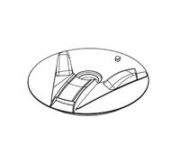 CORPO COPERCHIO RIBALTABILE D.455 3562060.010