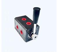 Corpo d'acciaio idraulico della valvola del deviatore di 6 vie, 3/8" BSP