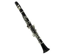 Corpo del clarinetto in mi bemolle a 17 tasti con materiale selezionato in bachelite e chiavi nichelate Clarinetto Professionale