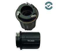 Corpo del mozzo freno disco alluminio Vision El272 P/U2081/U2126 Shi. Nero