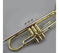 Corpo del tubo con cambio vocale in rame bianco per tromba professionale in si bemolle Bocchino in bronzo fosforoso per tromba con tono di livello professionale