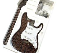 Corpo Della Chitarra Chitarra Elettrica A Onda Singola Non Finita Con Corpo E Manico In Legno Di Zebra