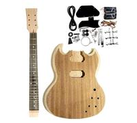corpo della chitarra Chitarra Elettrica Per Pickup A Doppia Bobina SG 2 Kit Semilavorati Non Assemblati Fai-da-te Sapeli Body
