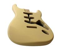 Corpo Della Chitarra Corpo Di Chitarra Elettrica Gialla Fai Da Te In Legno Di Ontano Con Vernice Nitro