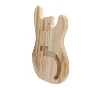 corpo della chitarra Corpo di chitarra non finito cavo e solido ricambio per basso elettrico