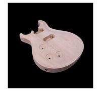 Corpo della Chitarra Elettrica Legno di Mogano E Top in Legno di Acero Impiallacciatura di Acero Fiammato Corpo Chitarra (Color : 2)