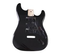 Corpo Della Chitarra Elettrica Nera In Metallo Corpo Della Chitarra Chitarra A Dondolo Singola Strumento Modificato Accessori Per Chitarra Elettrica Fai Da Te
