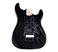 Corpo Della Chitarra Elettrica Nera In Metallo Corpo Della Chitarra Doppia Chitarra A Dondolo Strumento Musicale Modificato Accessori Fai Da Te