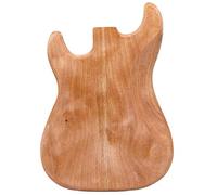 Corpo Della Chitarra Elettrica Senza Foro Combinazione Di Legno Okoume Wood Guitar Barrel Corpo In Legno Pesante Non Finito Fai-da-te Corpo chitarra