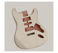 Corpo della chitarra fai da te 3-4 Pezzi Per Corpo Chitarra Elettrica ST Corpo In Mogano Con Impiallacciatura Venata Senza Vernice