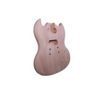 Corpo della chitarra fai da te Corpo Per Chitarra Elettrica 25,5 Pollici Set Di Parti Per Chitarra Pickup Humbucker Robusto Fatto A Mano Per Liutaio Fai Da Te Forato