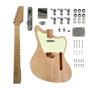 corpo della chitarra incompiuto Kit Chitarra Elettrica Fai-da-te Kit Chitarra Con Corpo E Manico In Mogano Costruisci Le Tue Chitarre Elettriche Per Adulti