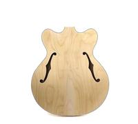 Corpo Della Chitarra Jazz Molto Sottile, Compensato Di Acero, Retro In Legno Massello