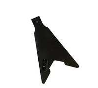 Corpo della chitarra non finito Corpo Per Chitarra Elettrica Fai Da Te Canna Per Chitarra Non Rifinita Legno Di Paulownia Per Basso ST Accessori Per Chitarra Nero