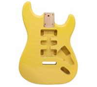 Corpo Della Chitarra Prodotto Semilavorato Corpo Giallo Adatto Per La Modifica Della Chitarra Elettrica ST Accessori Fai Da Te
