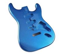 Corpo Della Chitarra Tre Corpi Singoli Per Chitarra Elettrica In Pioppo Blu Metallico