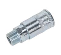 Corpo Di Accoppiamento Maschio 3/8" BSPT - Sealey AC72 Nuovo