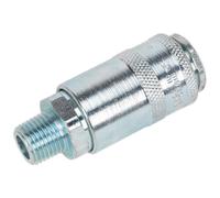 Corpo Di Accoppiamento Maschio Sealey ACP01 1/4" BSPT Confezione Da 5
