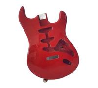 Corpo Di Chitarra Elettrica In Legno Chitarra Elettrica ST Con Corpo In Legno Massello Rosso Sostituzione Fai Da Te