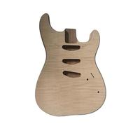 Corpo Di Chitarra Elettrica In Legno Corpo Di Chitarra Elettrica Non Rifinito Con Impiallacciatura In Acero Fiammato