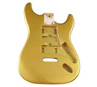 Corpo Di Chitarra Elettrica In Legno Corpo Fai Da Te Per Chitarra Elettrica Professionale Dall'aspetto Bellissimo(Gold)