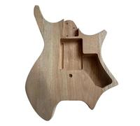 Corpo Di Chitarra Elettrica In Legno Corpo Per Chitarra Elettrica Impiallacciatura In Tiglio Kit Per Chitarra Per Amanti Della Musica(Mahogany)