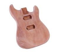 Corpo Di Chitarra Elettrica In Legno Corpo Per Chitarra Elettrica In Legno Di Okoume Colore Del Legno Assemblaggio Di Strumenti Musicali Accessori Fai Da Te