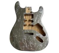 Corpo Di Chitarra Elettrica In Legno Corpo Per Chitarra Elettrica In Paulownia Placcato Argento HSH Fai Da Te