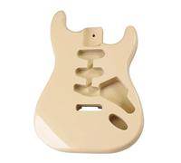 Corpo Di Chitarra Elettrica In Legno Corpo Per Chitarra Elettrica ST Pickup SSS Per Amanti Della Musica Strumento Musicale Fai Da Te(Yellow)