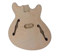 Corpo Di Chitarra Elettrica In Legno Corpo Per Chitarra Professionale Rilegatura Nera Facile Installazione