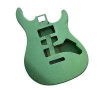 Corpo Di Chitarra Elettrica In Legno Il Corpo Della Chitarra Elettrica Verde Può Essere Sostituito Con Accessori Fai Da Te
