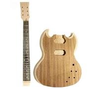 Corpo Di Chitarra Elettrica In Legno Kit Di Assemblaggio Fai Da Te Incompiuto Per Corpo In Sapele Per Chitarra Elettrica
