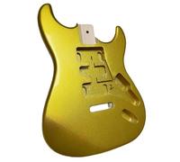 Corpo Di Chitarra Elettrica In Legno Kit Di Sostituzione Fai Da Te Per Chitarra Elettrica Music Lovers Poplar Gold